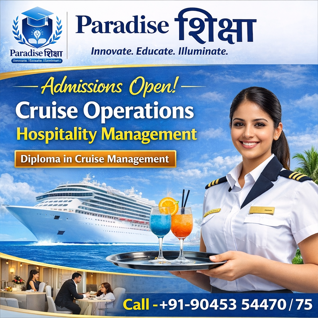 Cruise Management Admissions Paradise Shiksha